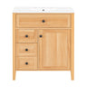 Bathroom Vanity With Sink, Soft Closing Cabinet
