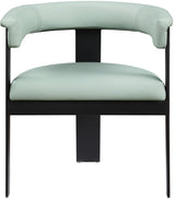 Romeo - Faux Leather Dining Chair With Black Base (Set of 2)