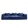 Convertible Floor Sofa Bed, Boneless Modular Sectional Sofa For Living Room