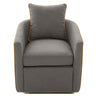 Swivel Accent Chair, Rotating Base, For Living Room
