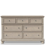 Seven Drawer Dresser - Antique Gray