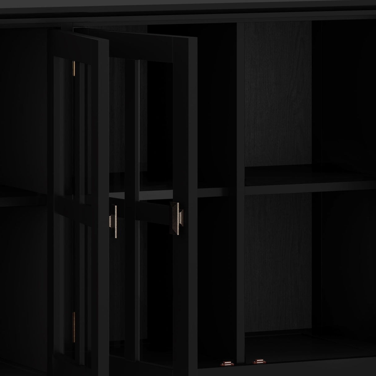 Artisan - Handcrafted Wide 4 Door Storage Cabinet