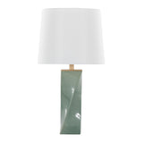Curvo - Square 27" Ceramic Table Lamp