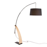 Robyn - Floor Lamp - Dark Brown