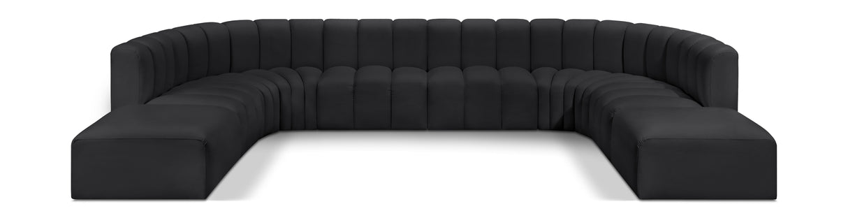 Arc - Faux Leather Modular Sectional