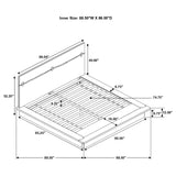 Mallory - Platform Bed With Exposed Joinery