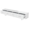 TV Stand With Slatted Drawers