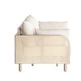 Wavefront - 4-Piece Outdoor Conversation Set With Cushions