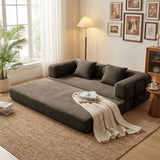 Convertible Sofa Bed With Removable Pillows
