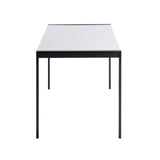 Fuji - Contemporary Dining Table - Black Metal