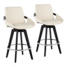 Cosmo - Swivel Counter Stool Set