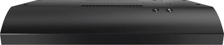 Whirlpool UXT4030ADB black range hood front view