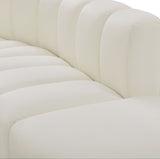Arc - Faux Leather 6 Piece Modular Sofa