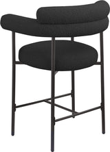 Blake - Counter Stool With Black Base (Set of 2)