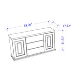 Ariya - Buffet With Clear Glass Inlay