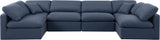 Indulge - Linen 6 Piece Modular U-Shaped Sectional