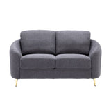 Yuina - Loveseat - Gray Linen