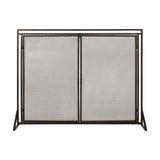 Samantha - Iron Fireplace Screen 2 Door Design