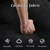 Single Chaise Longue With Movable Ottoman For Living Room