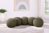 Apollo - Boucle Fabric Bench