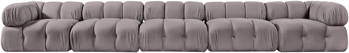 Orin - Fabric Velvet 5 Piece Modular Sofa