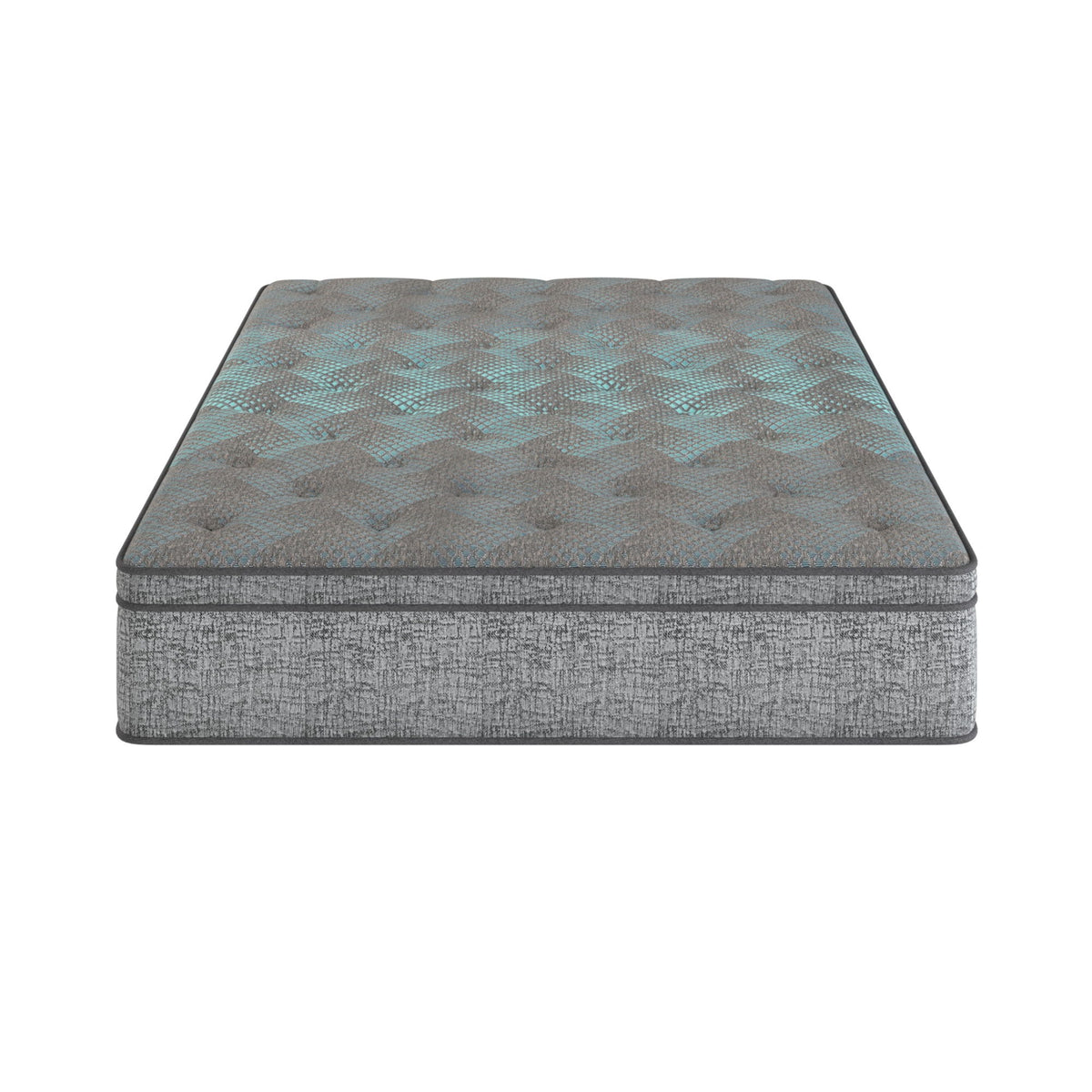 Comfort Care - 14" Euro Top Hybrid Mattress, Plush Comfort