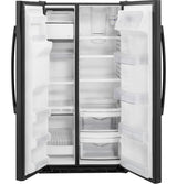 GE GZS22DGJBB - 36 in. 21.9 cu. ft. Counter Depth Side by Side Refrigerator with Ice & Water Dispenser - Black