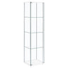 Crestwood - 3 Shelf Curio Cabinet
