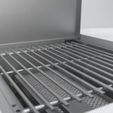 Mont Alpi Original Series 11 Ft Natural Gas Outdoor Kitchen Island w/ Side Burner, & Beverage Center- MAi805-BEV