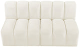 Arc - Velvet 2 Seats Modular Sofa