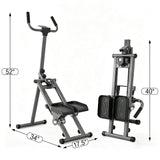 Stair Stepper Machine, Vertical Climber Exercise Equipment With LSD Display