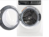 Electrolux ELFW7738AW front load washer angled view
