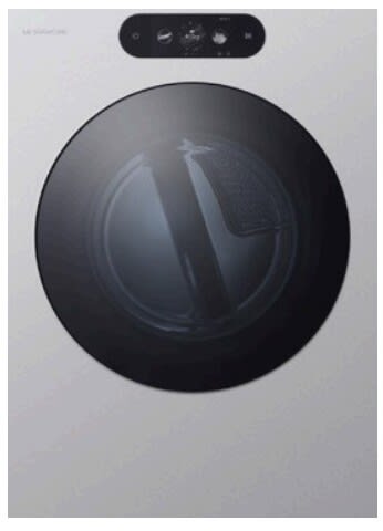 LG SIGNATURE DLGX9901S gas dryer control panel detail