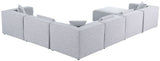 Cube - Linen 7 Piece Modular Sectional