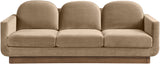 Diviento - Velvet Performance Fabric Upholstered Sofa
