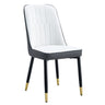 Modern Dining Chair With Metal Leg