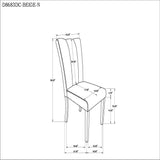 Stone - Dining Chair (Set of 2) - Beige