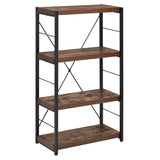 Bob - Bookshelf - Weathered Oak & Black