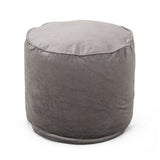 Shimon - Cylinder Pouf Ottoman And Floor Cushion
