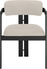 Aurum - Vegan Leather Upholstered Dining Chair (Set of 2) - Taupe