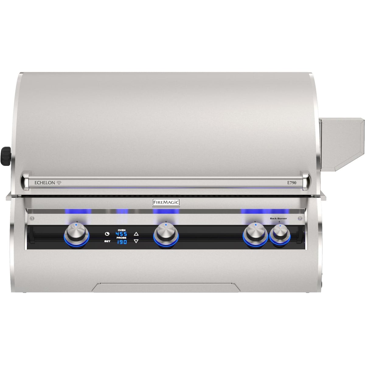 Fire Magic Echelon Diamond E790i 36-Inch Built-In Natural Gas Grill w/ Rotisserie, Left Side Infrared Burner & Digital Thermometer - E790I-9LIN
