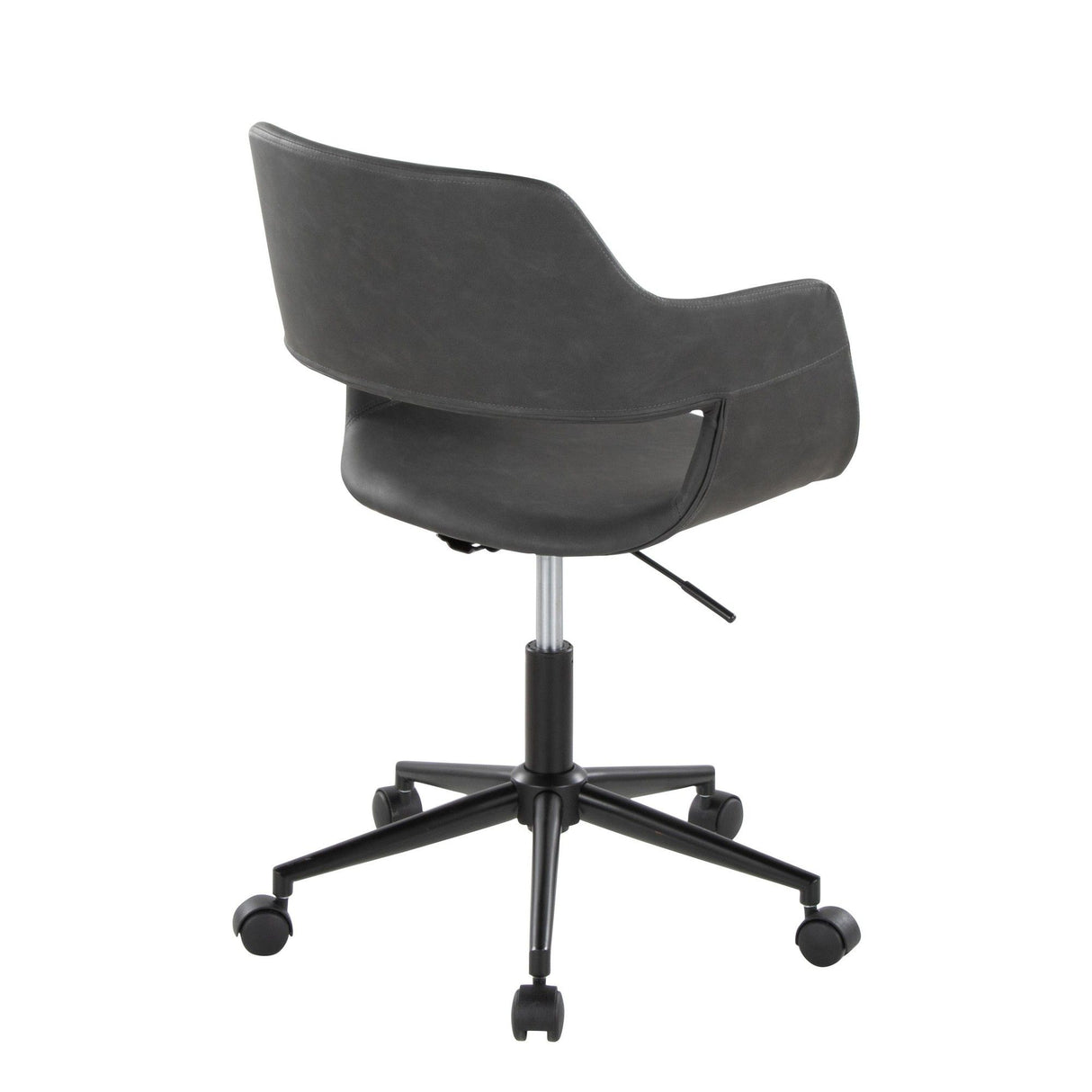 Margarite - Task Chair - Black Metal