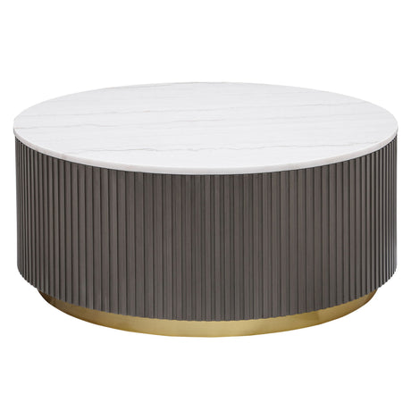 Jason - Round Marble Top Table