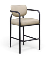 Serava - Vegan Leather Upholstered Bar Stool
