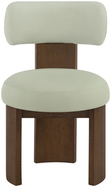 Atelier - Vegan Leather Upholstered Dining Chair (Set of 2) - Painted Brown Frame