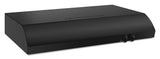 Whirlpool UXT4230ADB black range hood detail