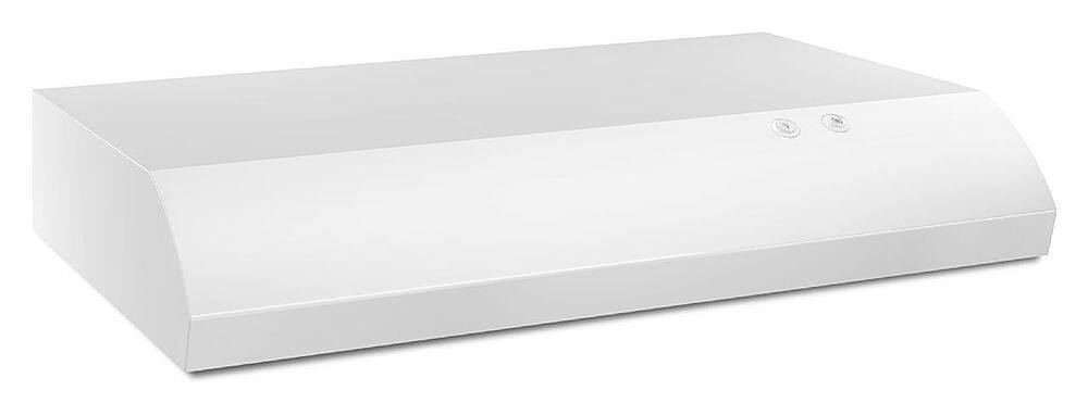 Whirlpool UXT3030ADW white range hood detail