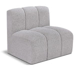 Arc - Boucle Fabric Straight Chair