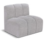 Arc - Boucle Fabric Straight Chair