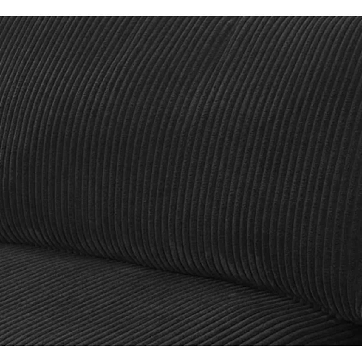 Corner Modular Sectional Sofa - Black